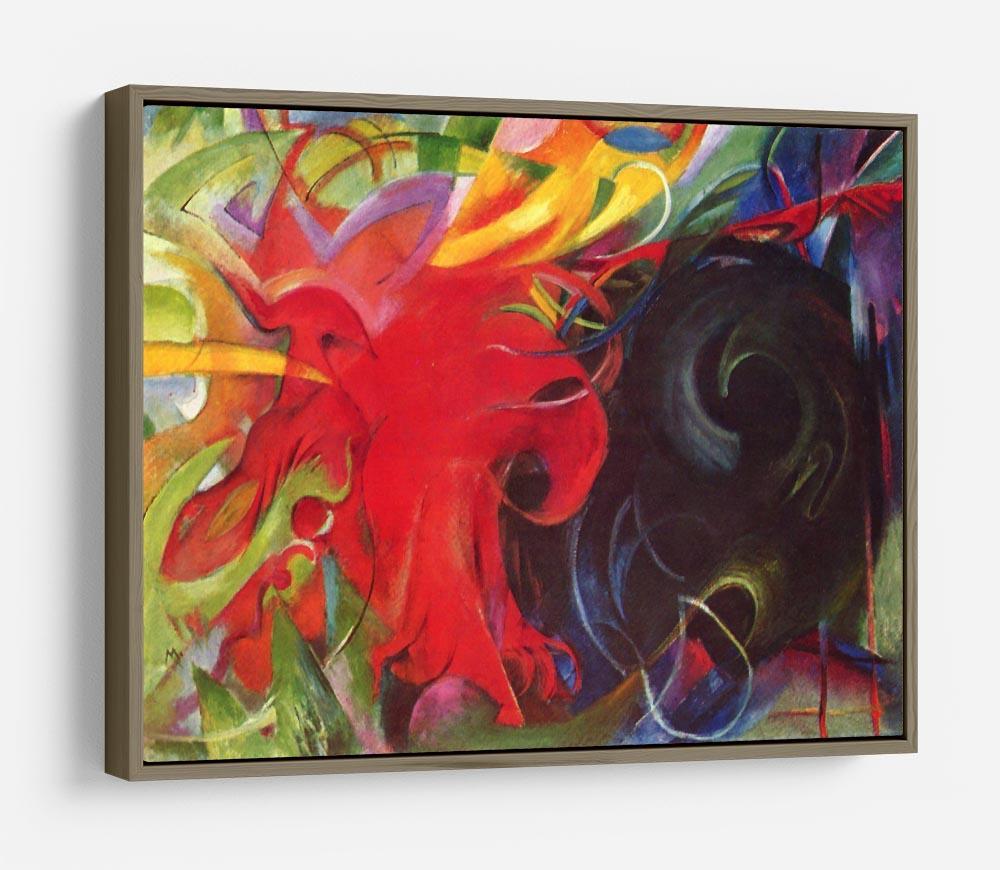 Fighting forms by Franz Marc HD Metal Print