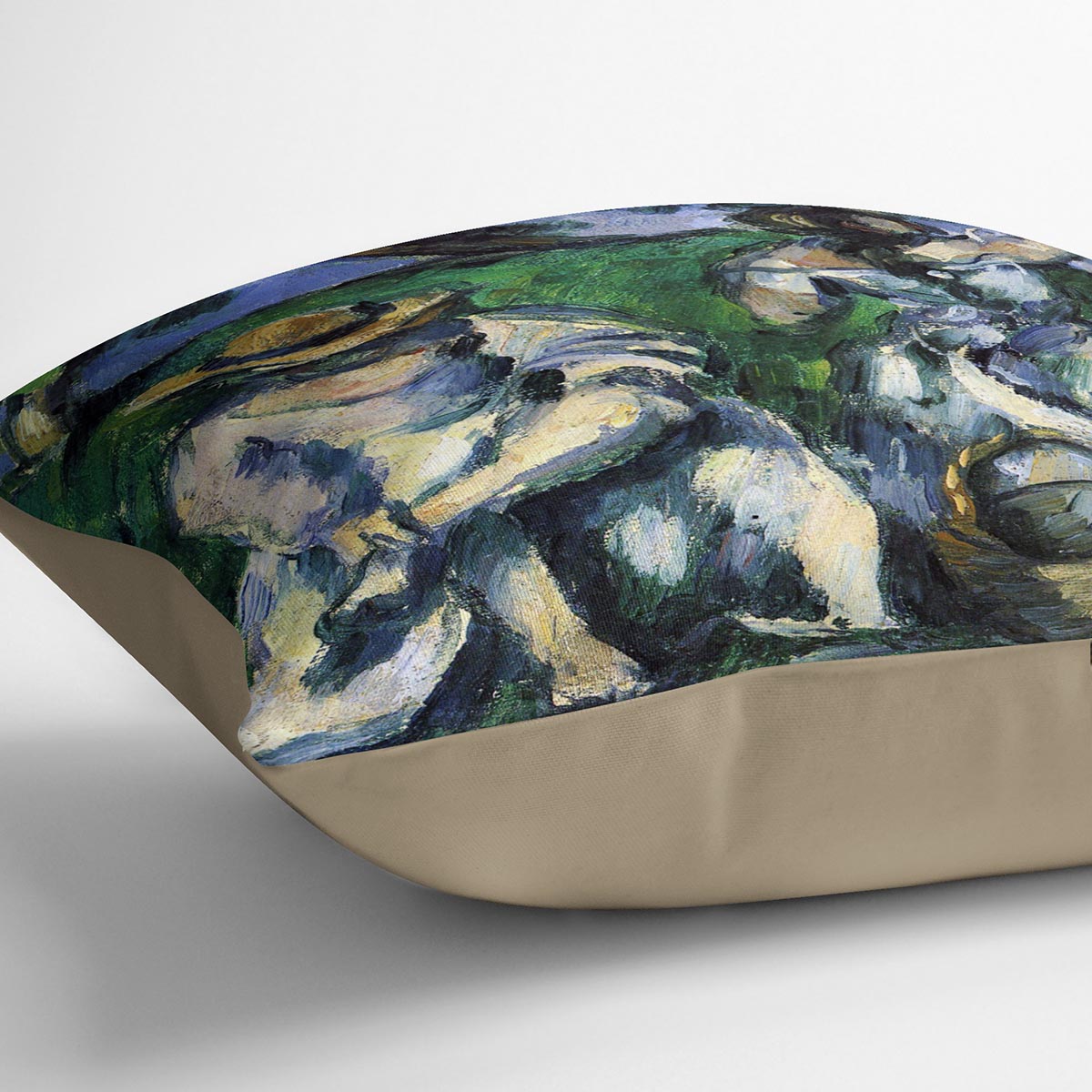 Figures by Cezanne Cushion - Canvas Art Rocks - 2