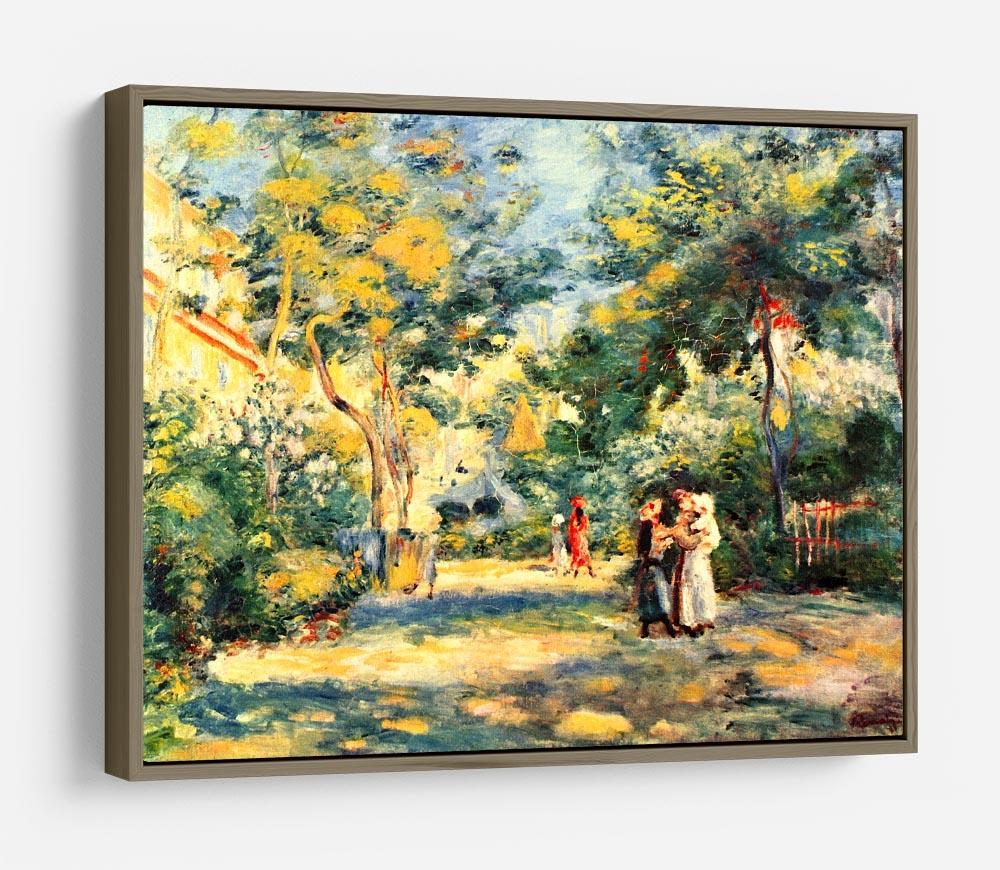 Figures in the garden by Renoir HD Metal Print