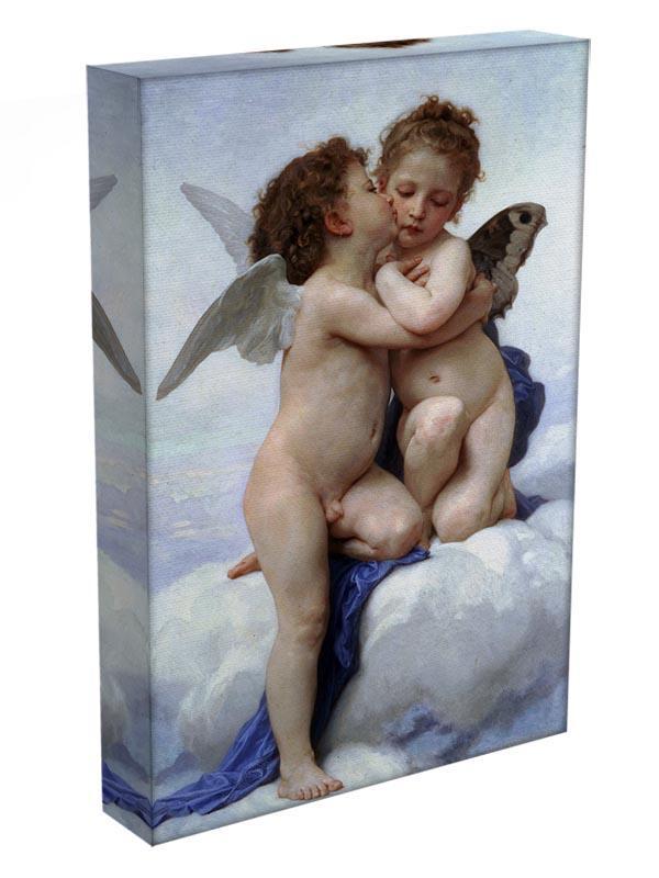 First Kiss By Bouguereau Canvas Print or Poster - Canvas Art Rocks - 3