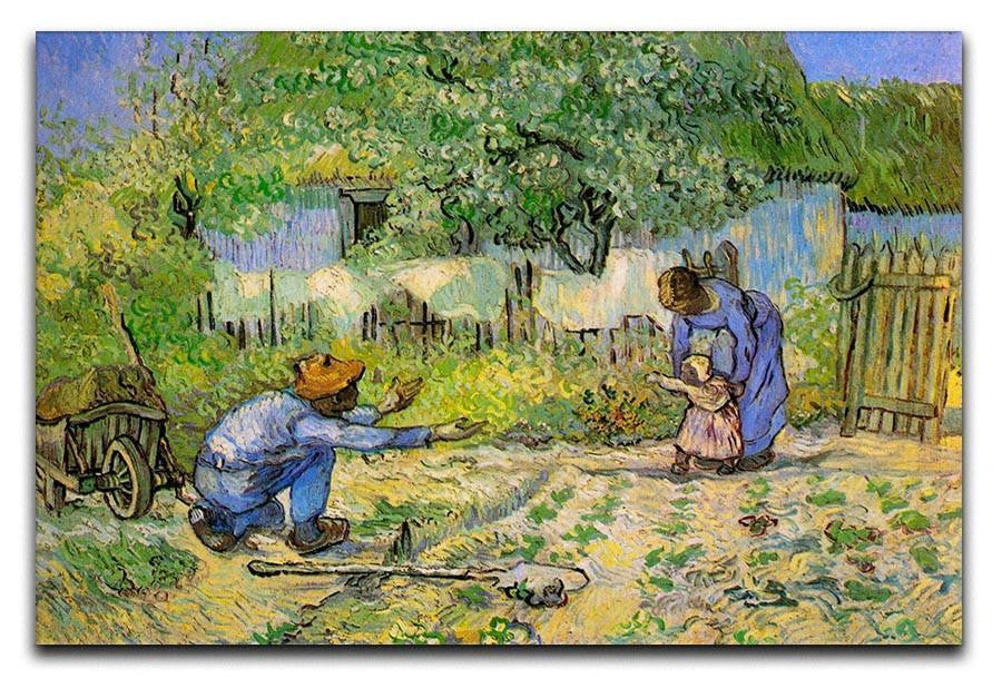 First Steps by Van Gogh Canvas Print & Poster  - Canvas Art Rocks - 1