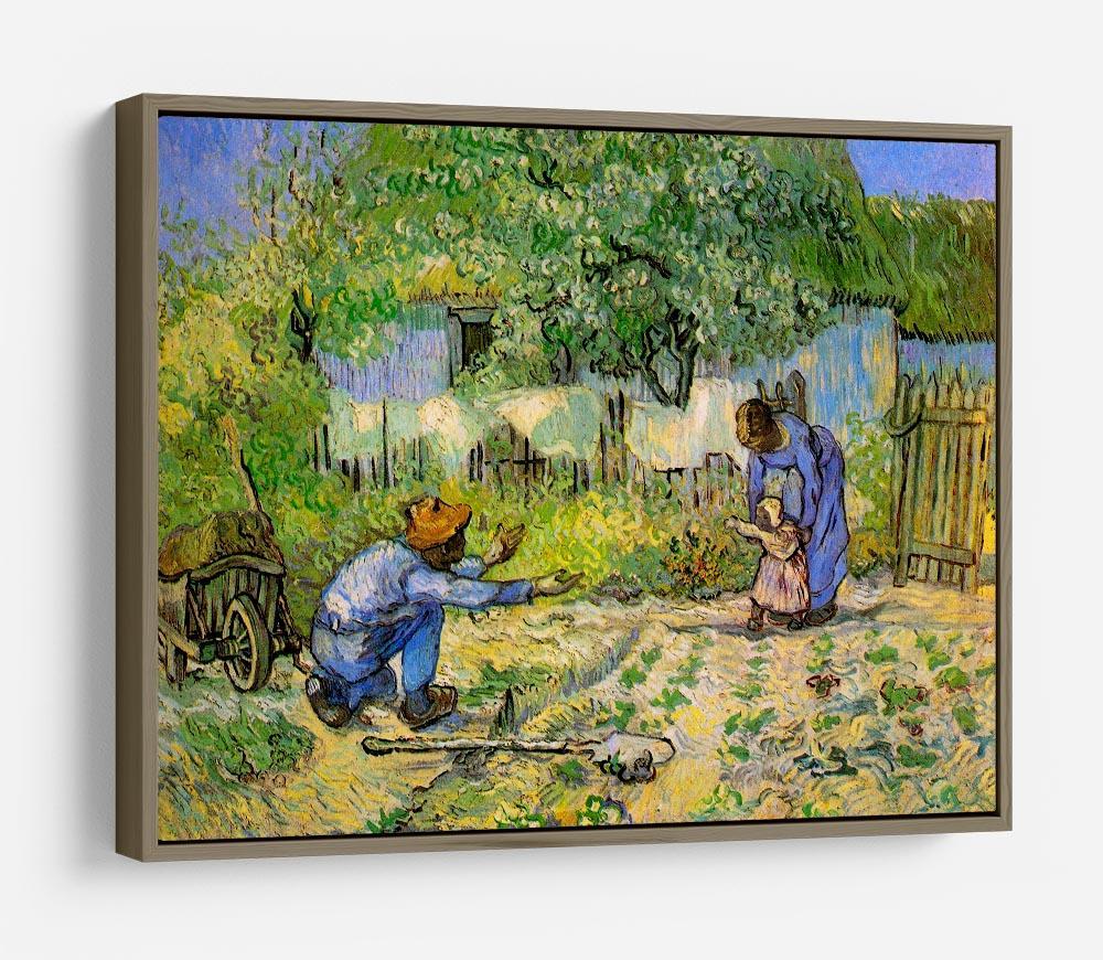 First Steps by Van Gogh HD Metal Print