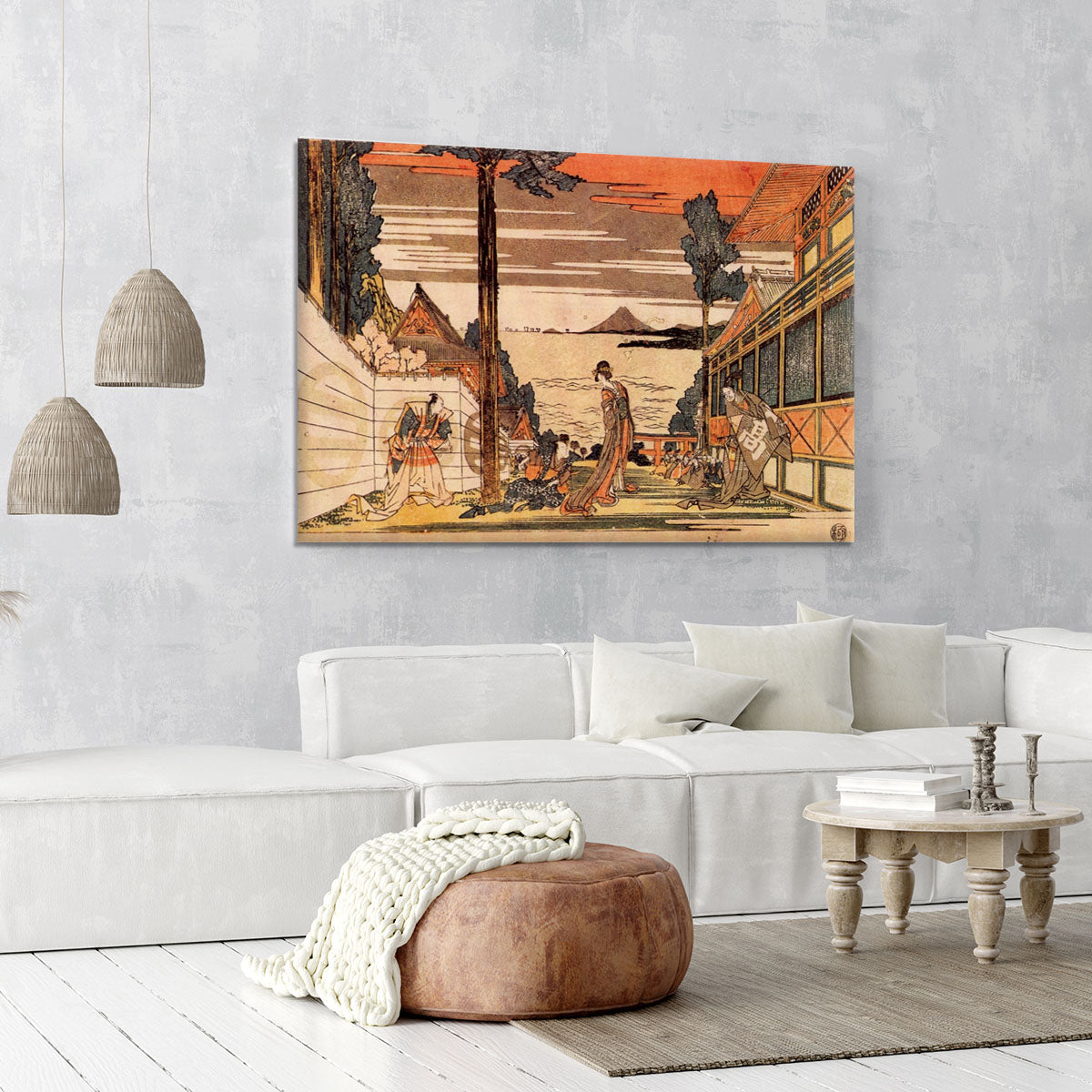 First act by Hokusai Canvas Print or Poster - Canvas Art Rocks - 6