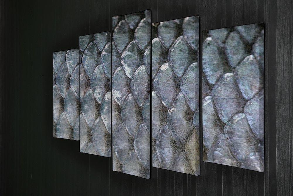 Fish scales 5 Split Panel Canvas  - Canvas Art Rocks - 2