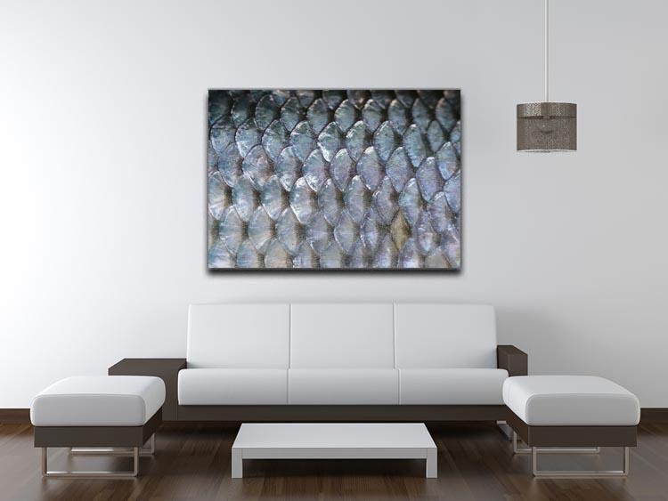 Fish scales Canvas Print or Poster - Canvas Art Rocks - 4