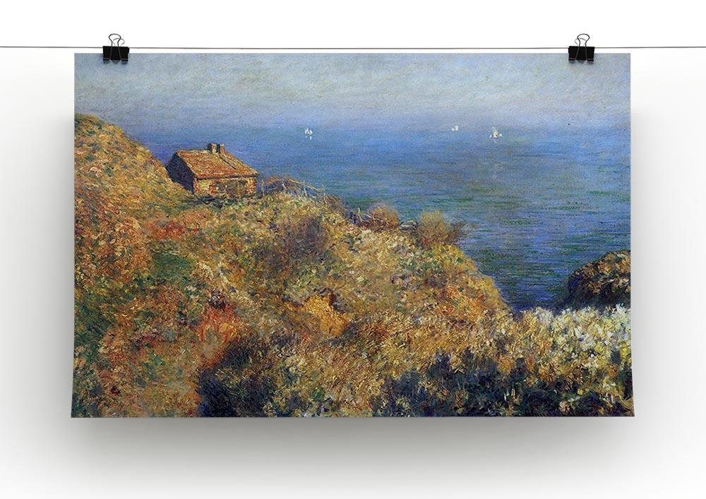Fishermans lodge at Varengeville by Monet Canvas Print & Poster - Canvas Art Rocks - 2