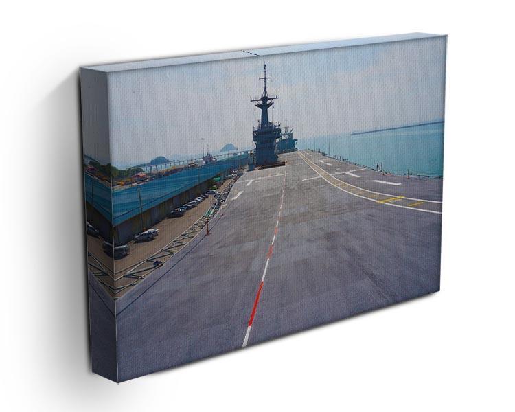 Flight deck of an aircraft carrier Canvas Print or Poster - Canvas Art Rocks - 3