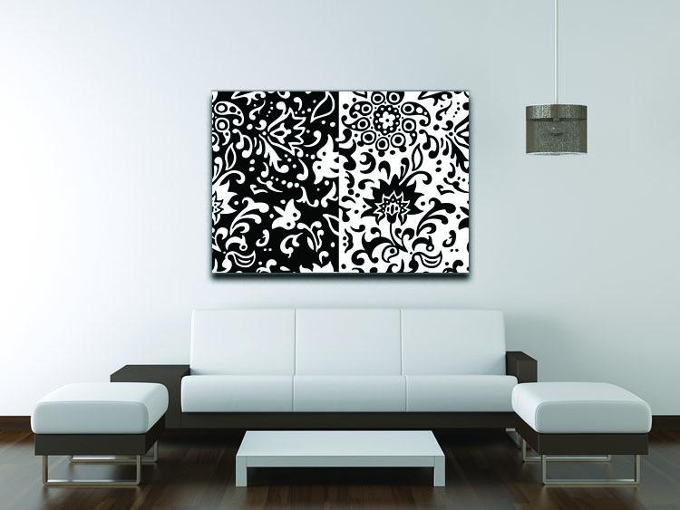 Floral Chic Canvas Print or Poster - Canvas Art Rocks - 4