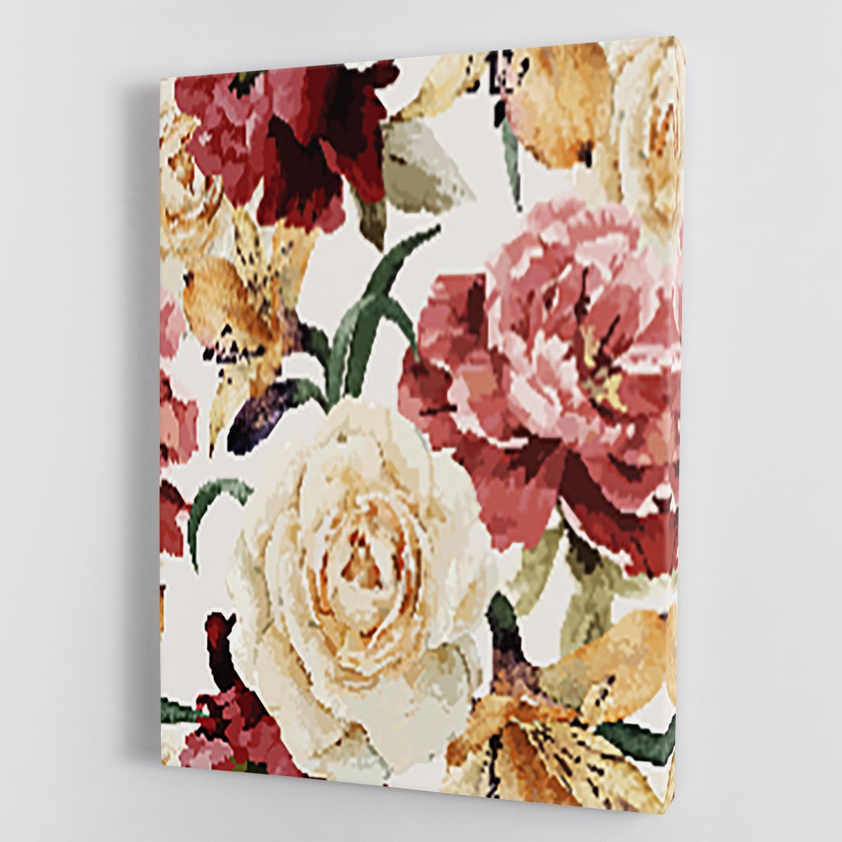 Floral Pattern Canvas Print or Poster