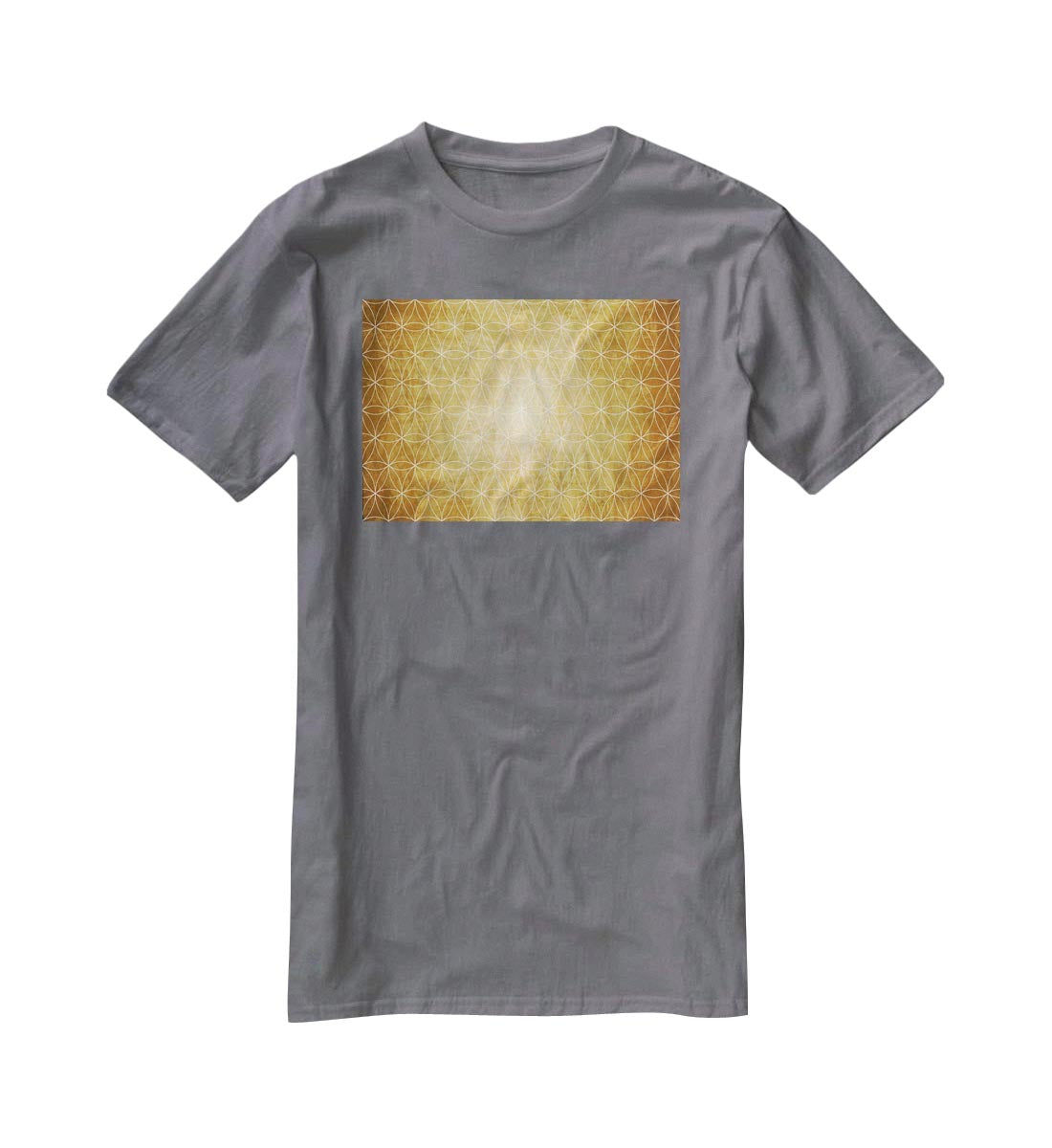 Flower Geometry T-Shirt - Canvas Art Rocks - 3