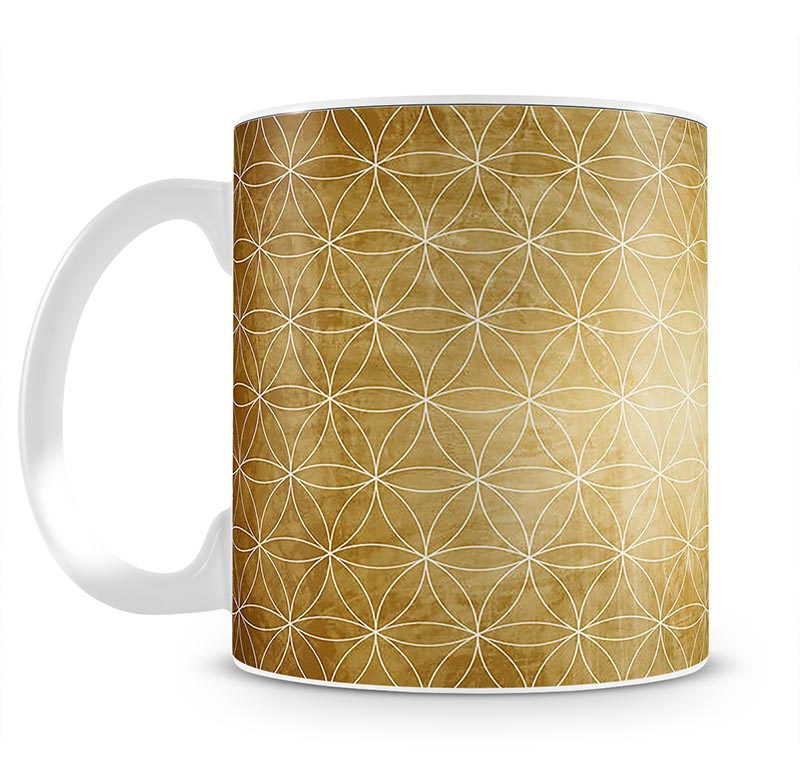 Flower Geometry Mug - Canvas Art Rocks - 1