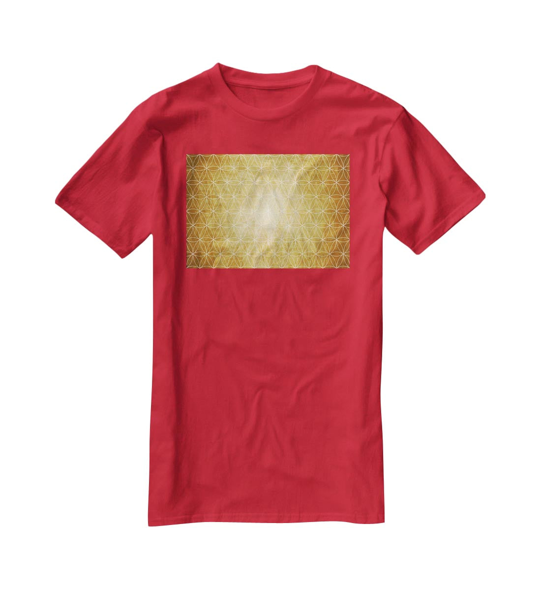 Flower Geometry T-Shirt - Canvas Art Rocks - 4