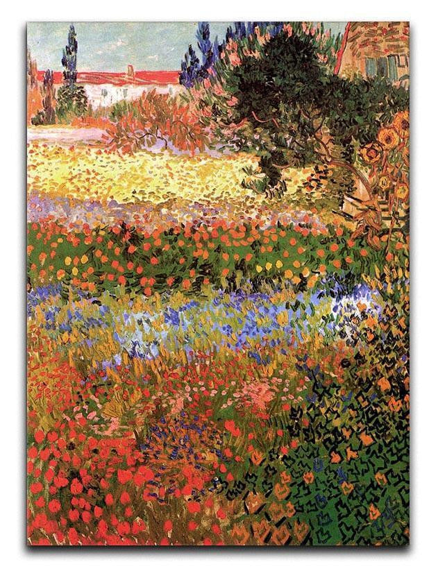 Flowering Garden by Van Gogh Canvas Print & Poster  - Canvas Art Rocks - 1
