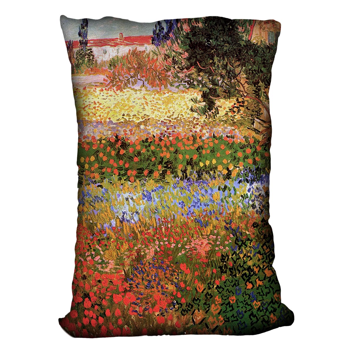 Flowering Garden by Van Gogh Cushion