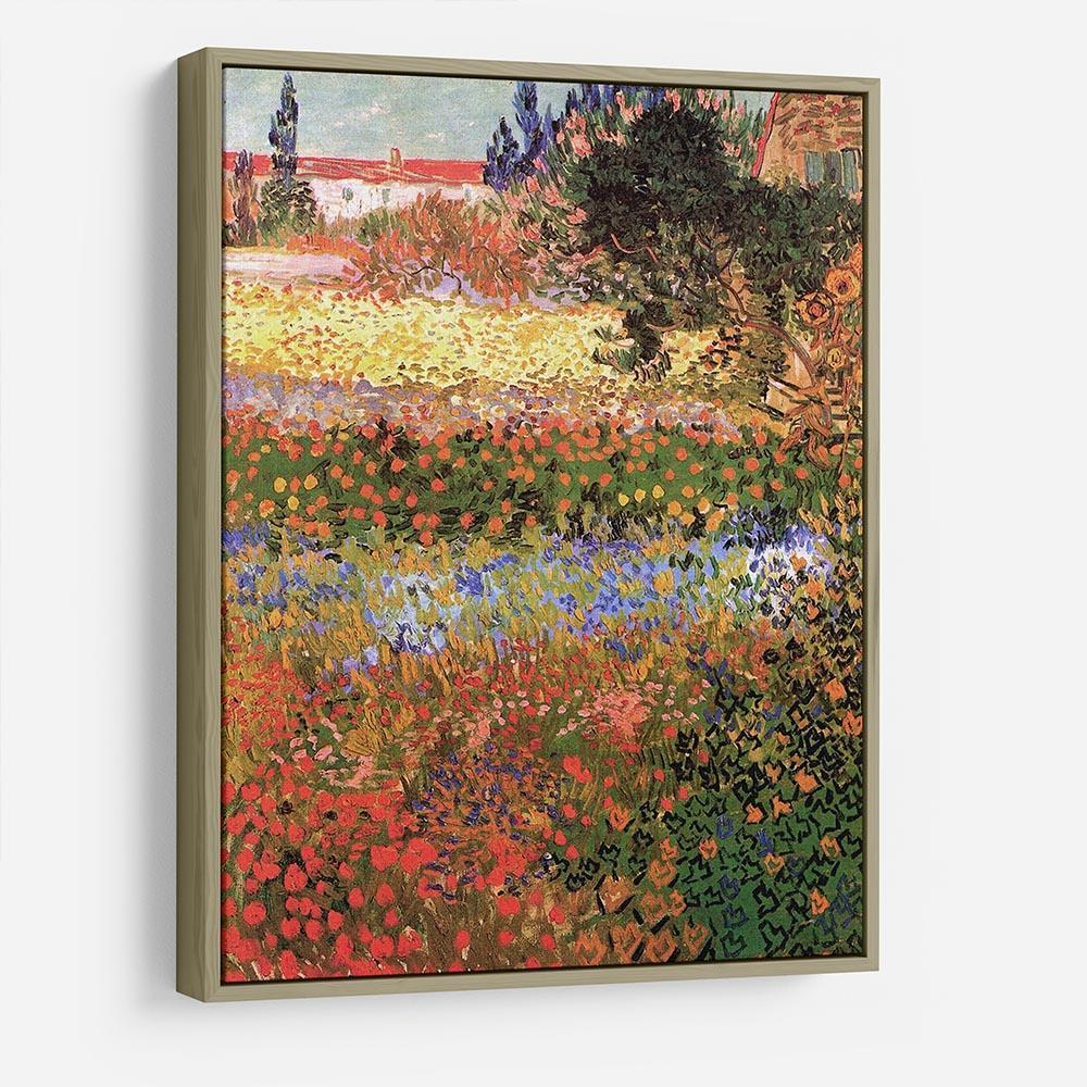 Flowering Garden by Van Gogh HD Metal Print