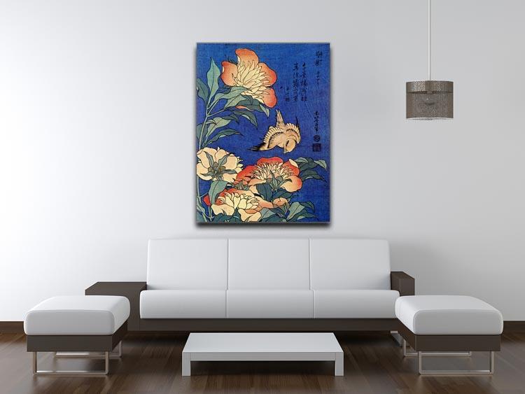 Flowers by Hokusai Canvas Print or Poster - Canvas Art Rocks - 4