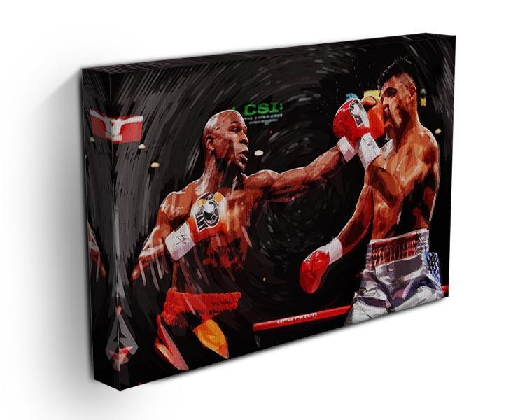 Floyd Mayweather Knockout Canvas Print or Poster - Canvas Art Rocks - 3