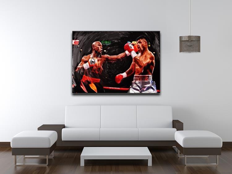 Floyd Mayweather Knockout Canvas Print or Poster - Canvas Art Rocks - 4