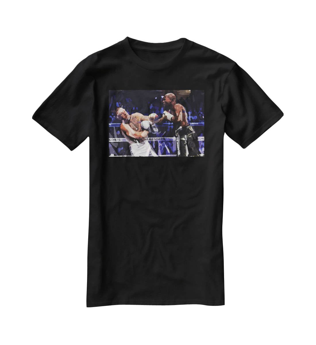 Floyd Mayweather vs Conor McGregor T-Shirt - Canvas Art Rocks - 1