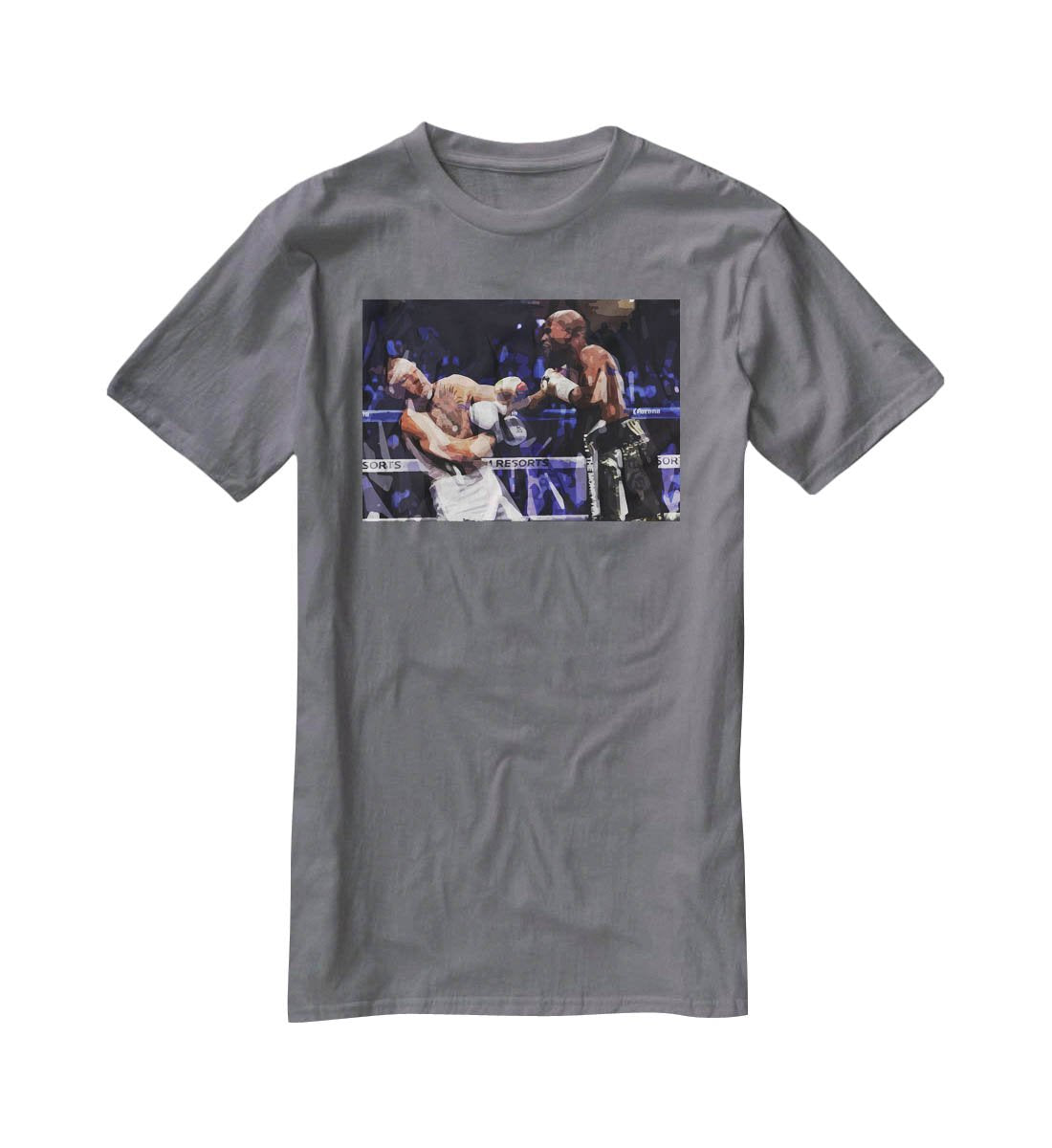 Floyd Mayweather vs Conor McGregor T-Shirt - Canvas Art Rocks - 3
