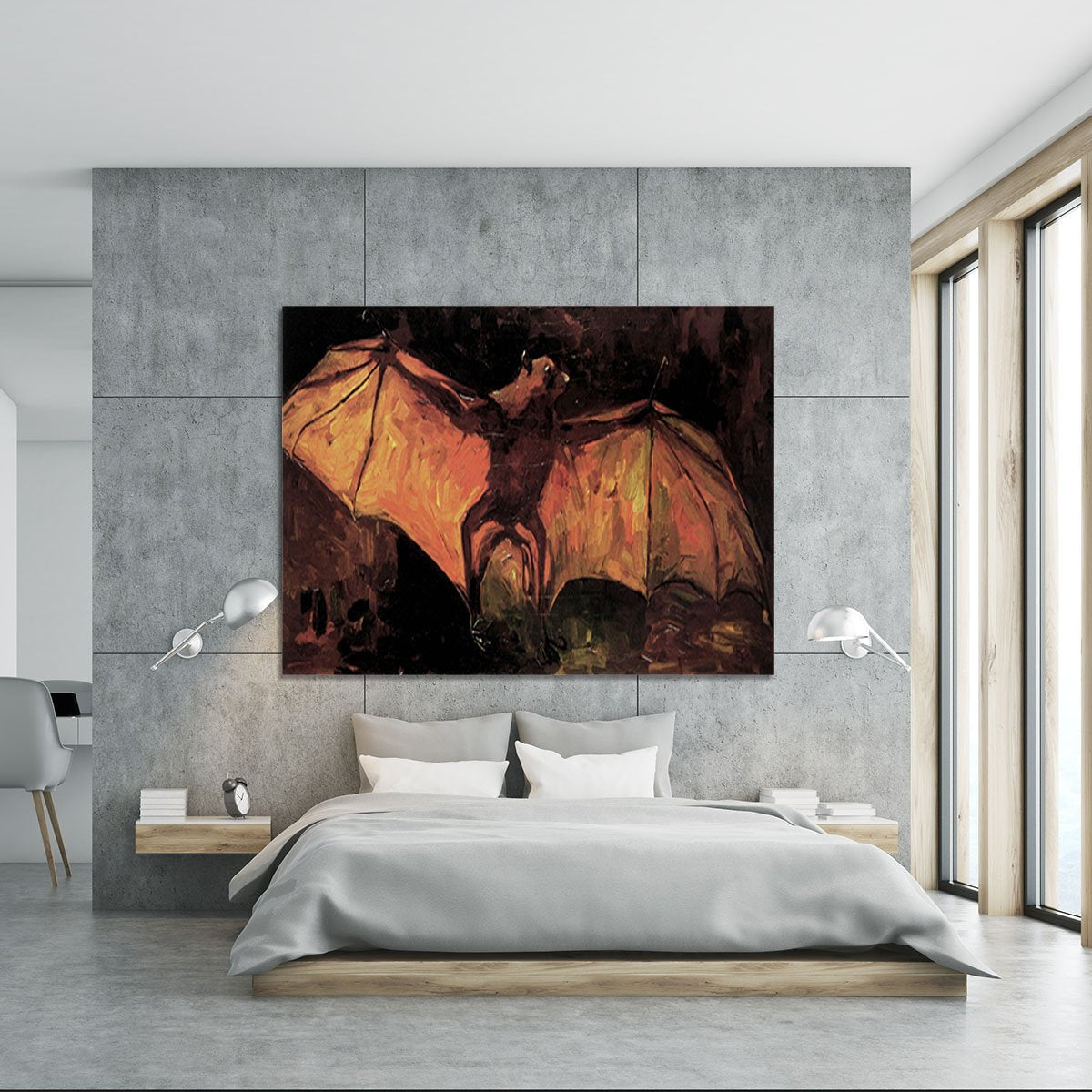 Flying Fox by Van Gogh Canvas Print or Poster