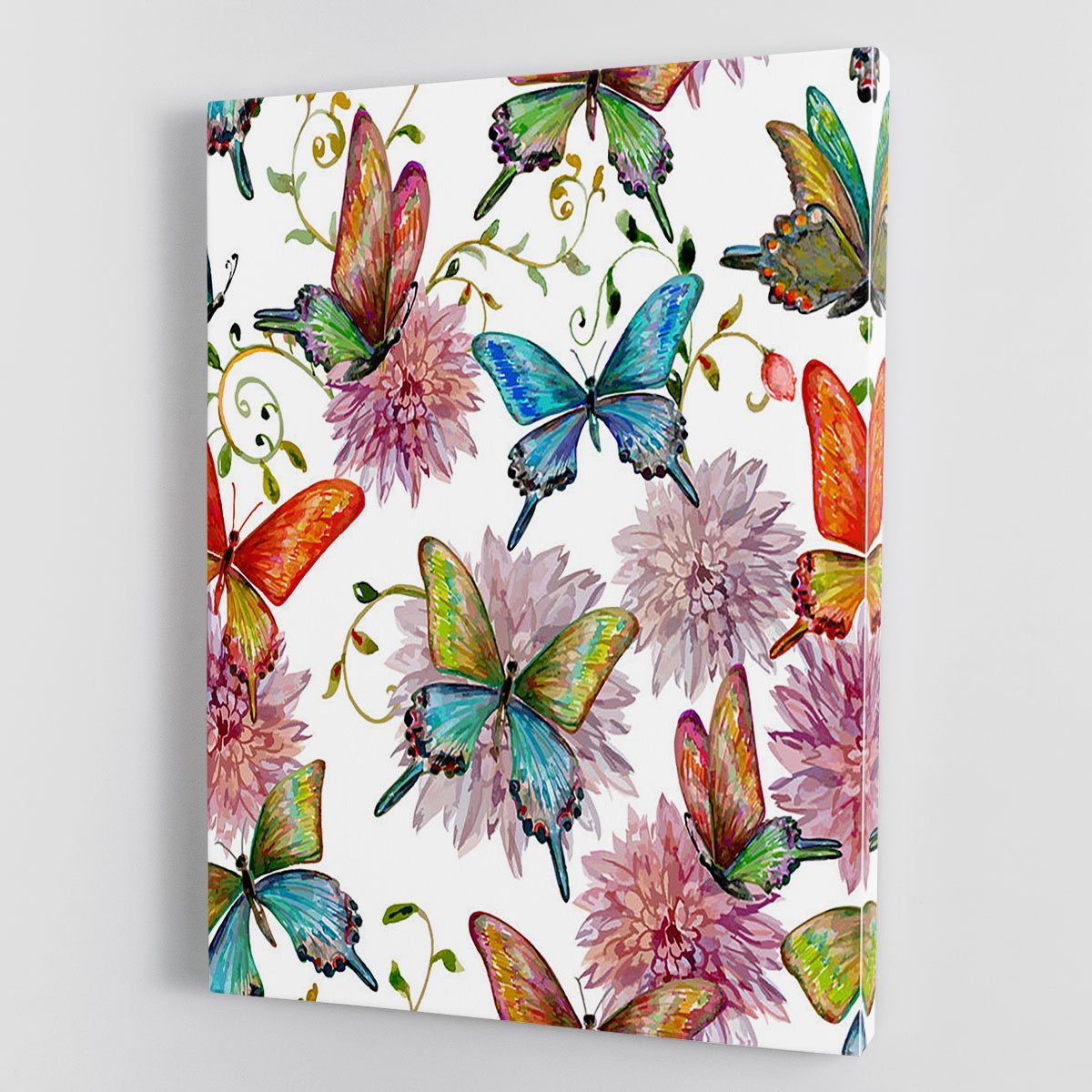 Flying butterflies Canvas Print or Poster
