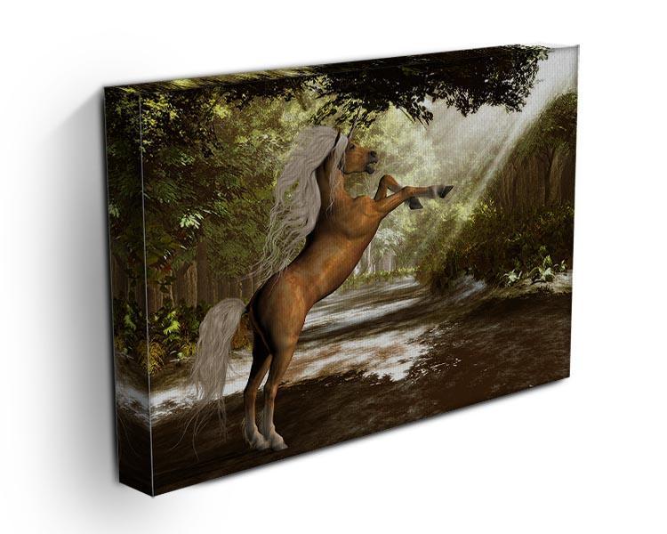 Forest Unicorn Canvas Print or Poster - Canvas Art Rocks - 3
