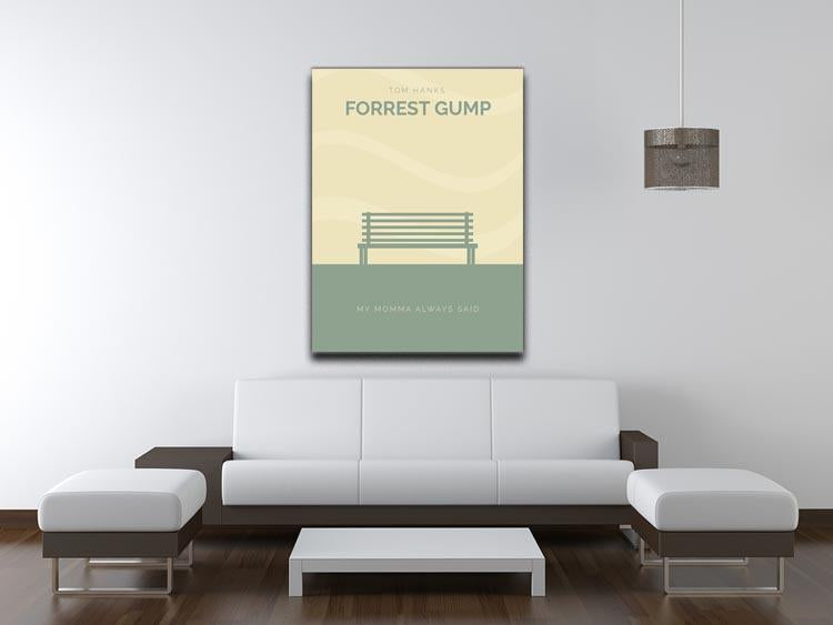 Forrest Gump Minimal Movie Canvas Print or Poster - Canvas Art Rocks - 4