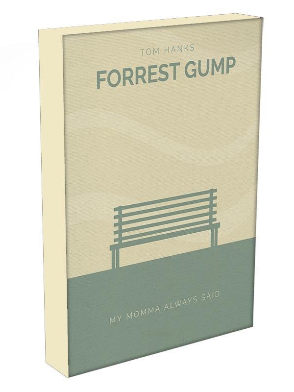 Forrest Gump Minimal Movie Canvas Print or Poster - Canvas Art Rocks - 3
