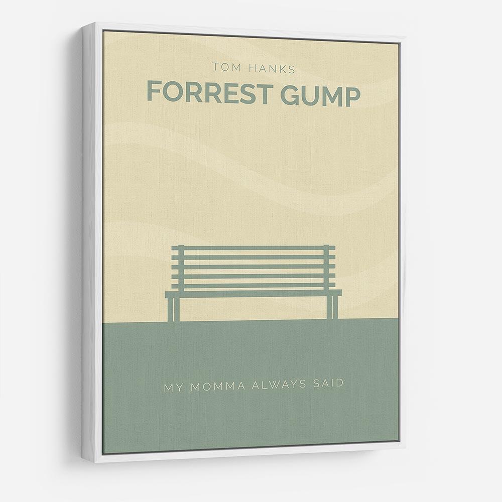 Forrest Gump Minimal Movie HD Metal Print