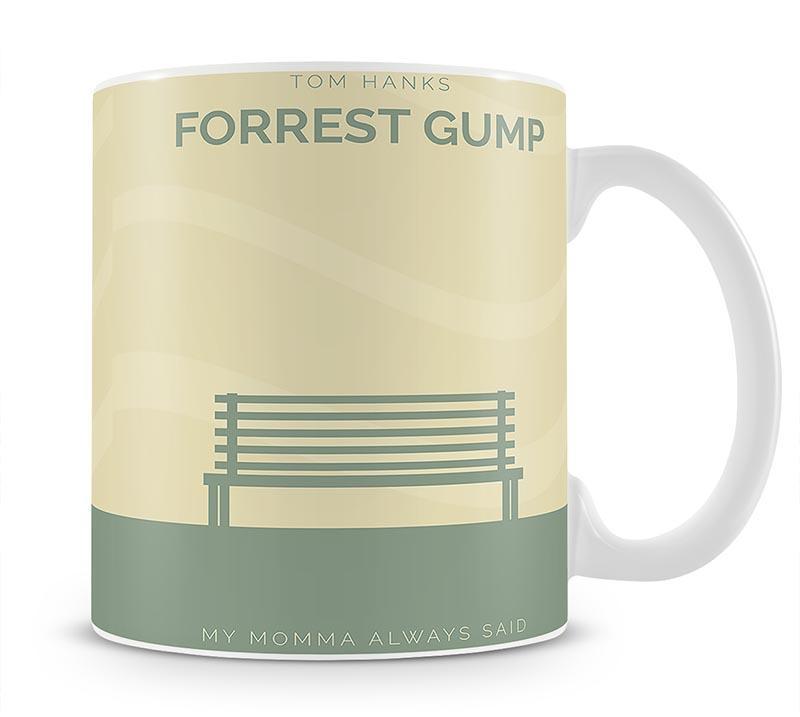 Forrest Gump Minimal Movie Mug - Canvas Art Rocks - 1