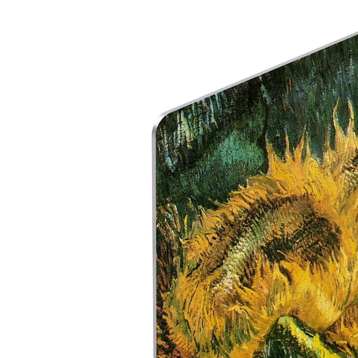 Four Cut Sunflowers by Van Gogh HD Metal Print