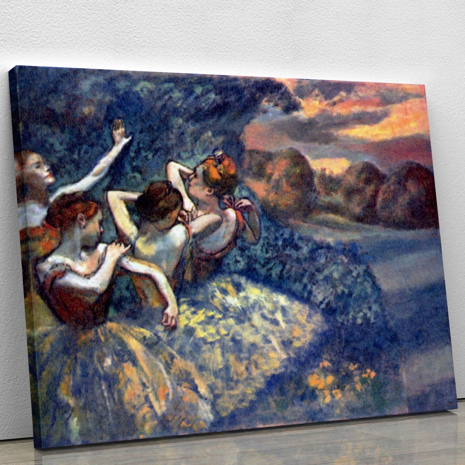 Four Dancers by Degas Canvas Print or Poster