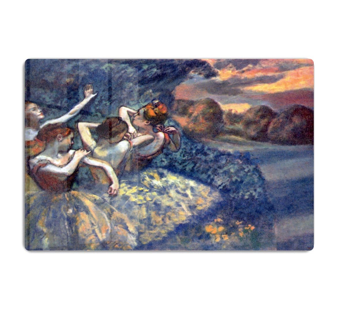 Four Dancers by Degas HD Metal Print - Canvas Art Rocks - 1