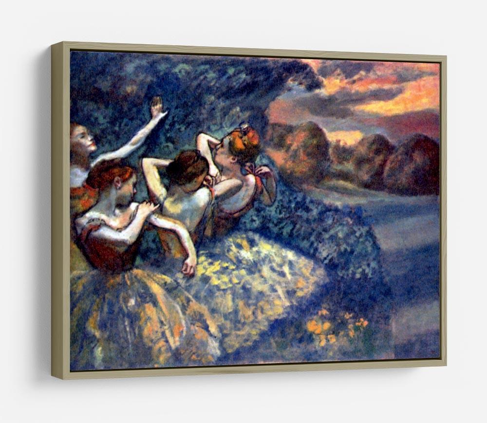 Four Dancers by Degas HD Metal Print - Canvas Art Rocks - 8