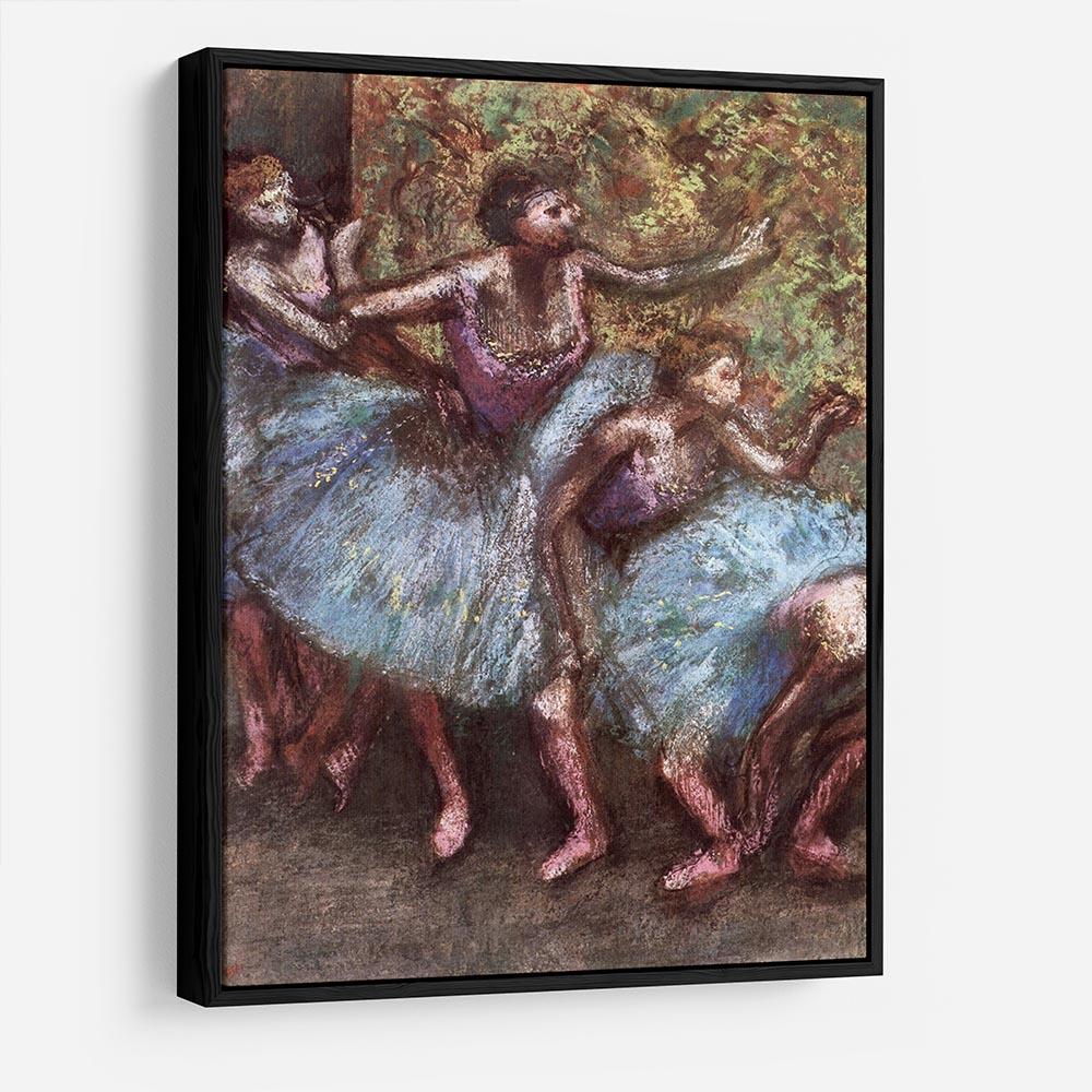Four dancers behind the scenes 1 by Degas HD Metal Print - Canvas Art Rocks - 6