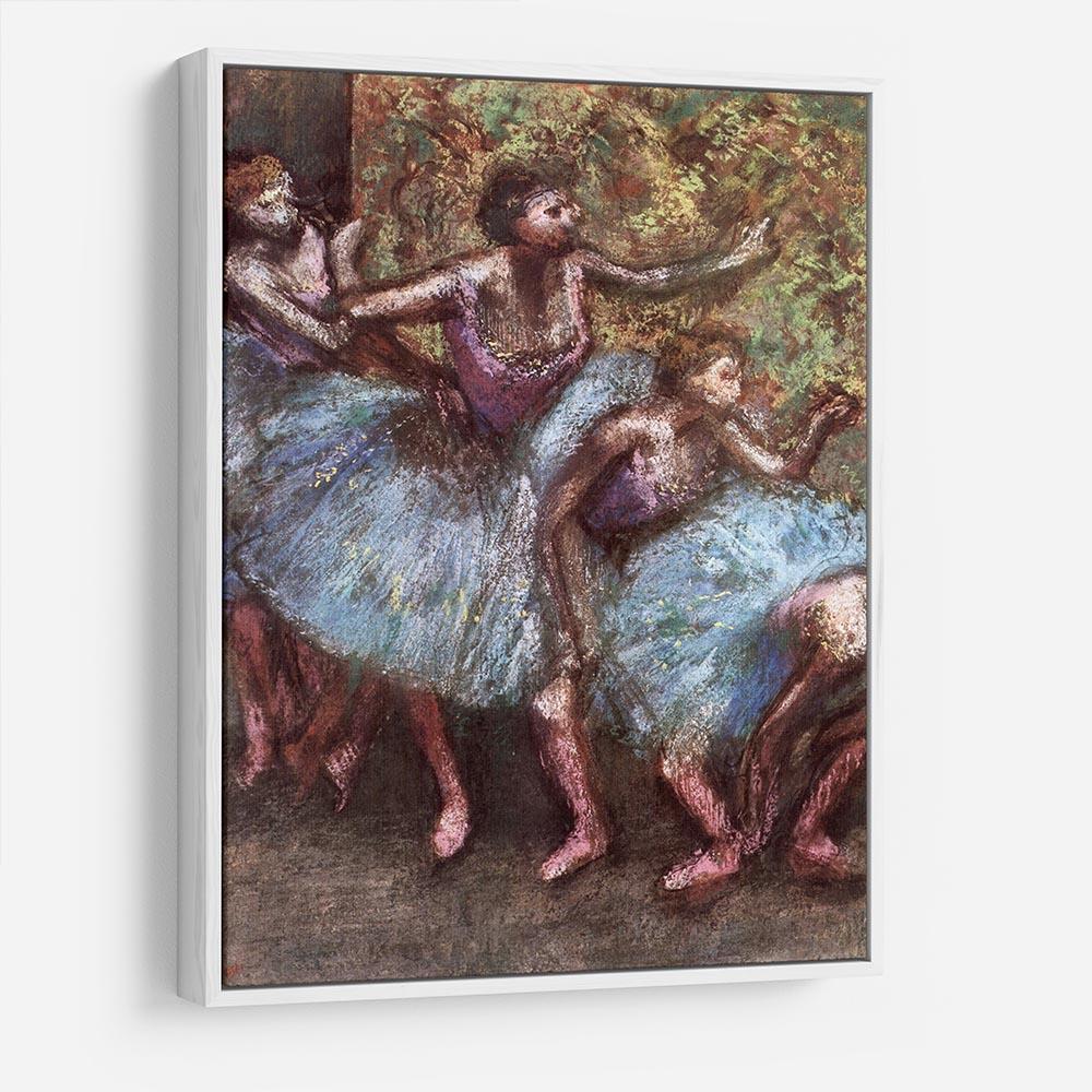 Four dancers behind the scenes 1 by Degas HD Metal Print - Canvas Art Rocks - 7