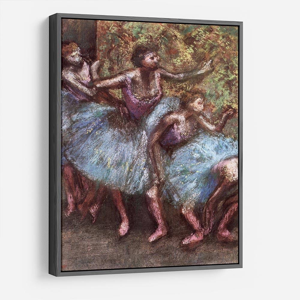 Four dancers behind the scenes 1 by Degas HD Metal Print - Canvas Art Rocks - 9