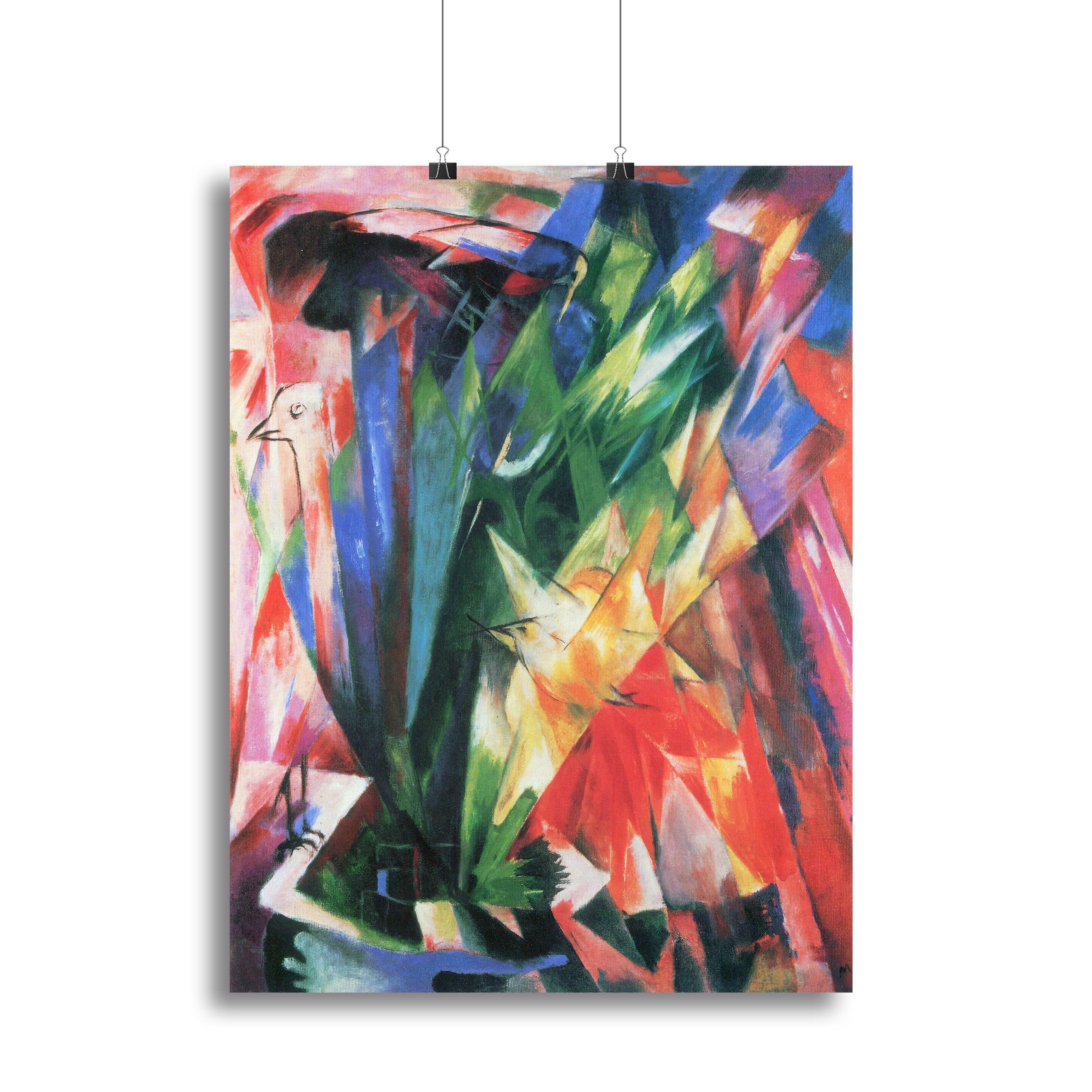 Fowl by Franz Marc Canvas Print or Poster