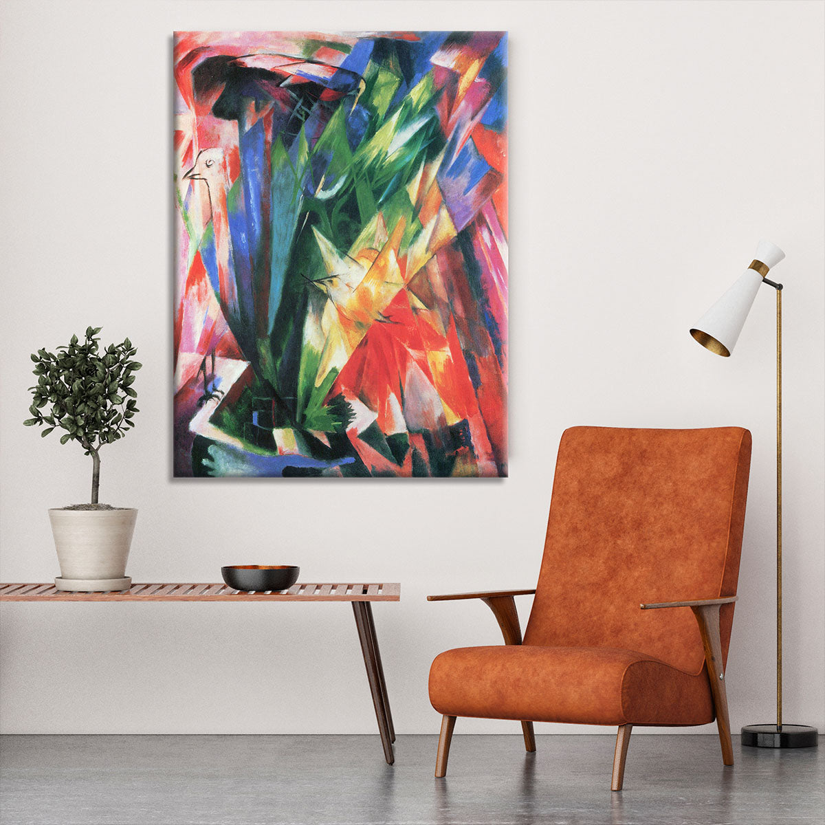 Fowl by Franz Marc Canvas Print or Poster - Canvas Art Rocks - 6