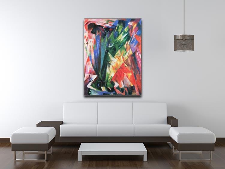 Fowl by Franz Marc Canvas Print or Poster - Canvas Art Rocks - 4