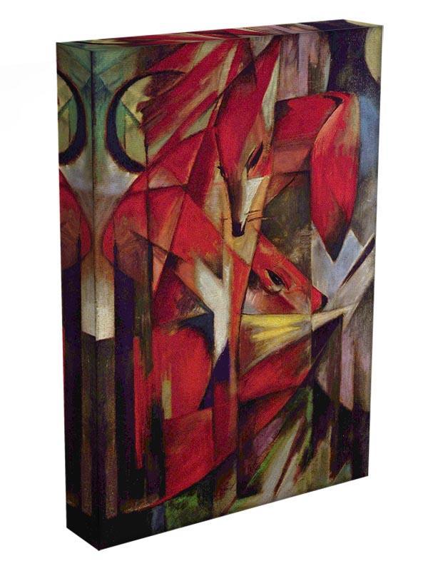 Foxes by Franz Marc Canvas Print or Poster - Canvas Art Rocks - 3
