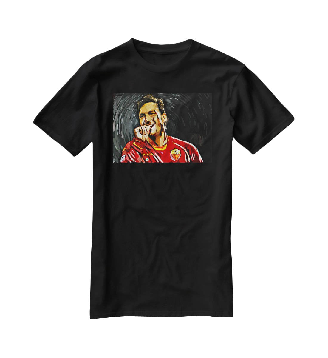 Francesco Totti T-Shirt - Canvas Art Rocks - 1