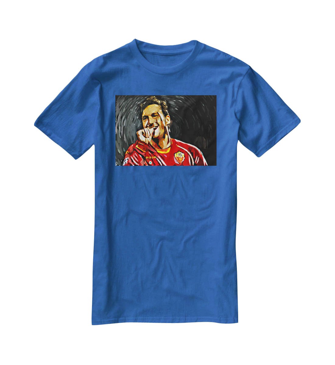 Francesco Totti T-Shirt - Canvas Art Rocks - 2