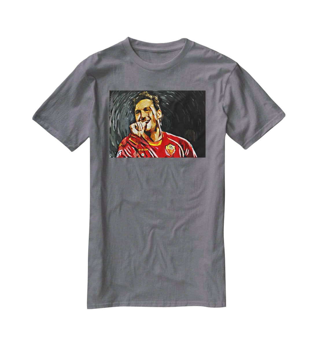 Francesco Totti T-Shirt - Canvas Art Rocks - 3