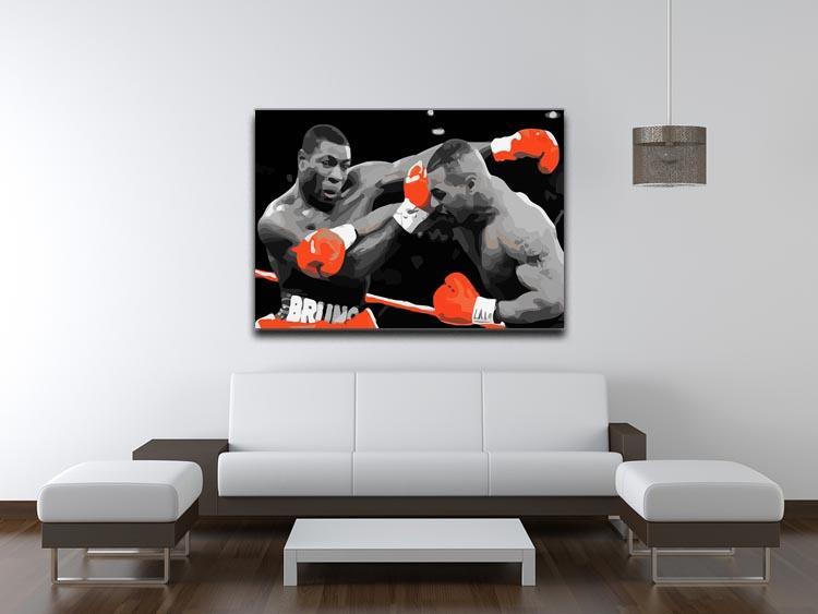 Frank Bruno Mike Tyson Canvas Print or Poster - Canvas Art Rocks - 4