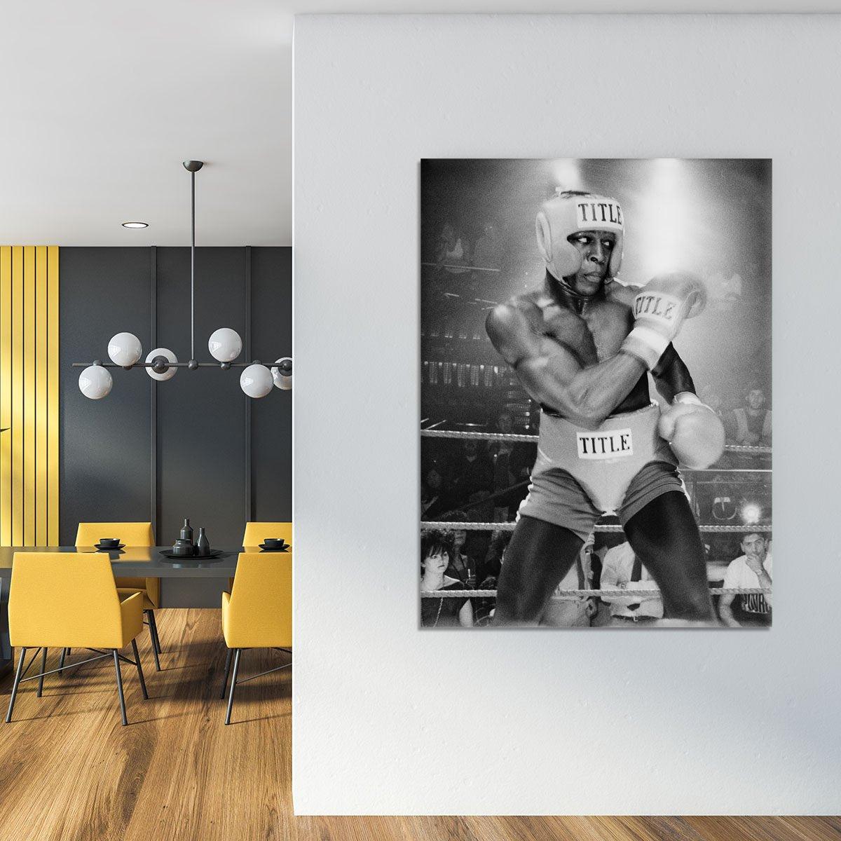 Frank Bruno in 1984 Canvas Print or Poster