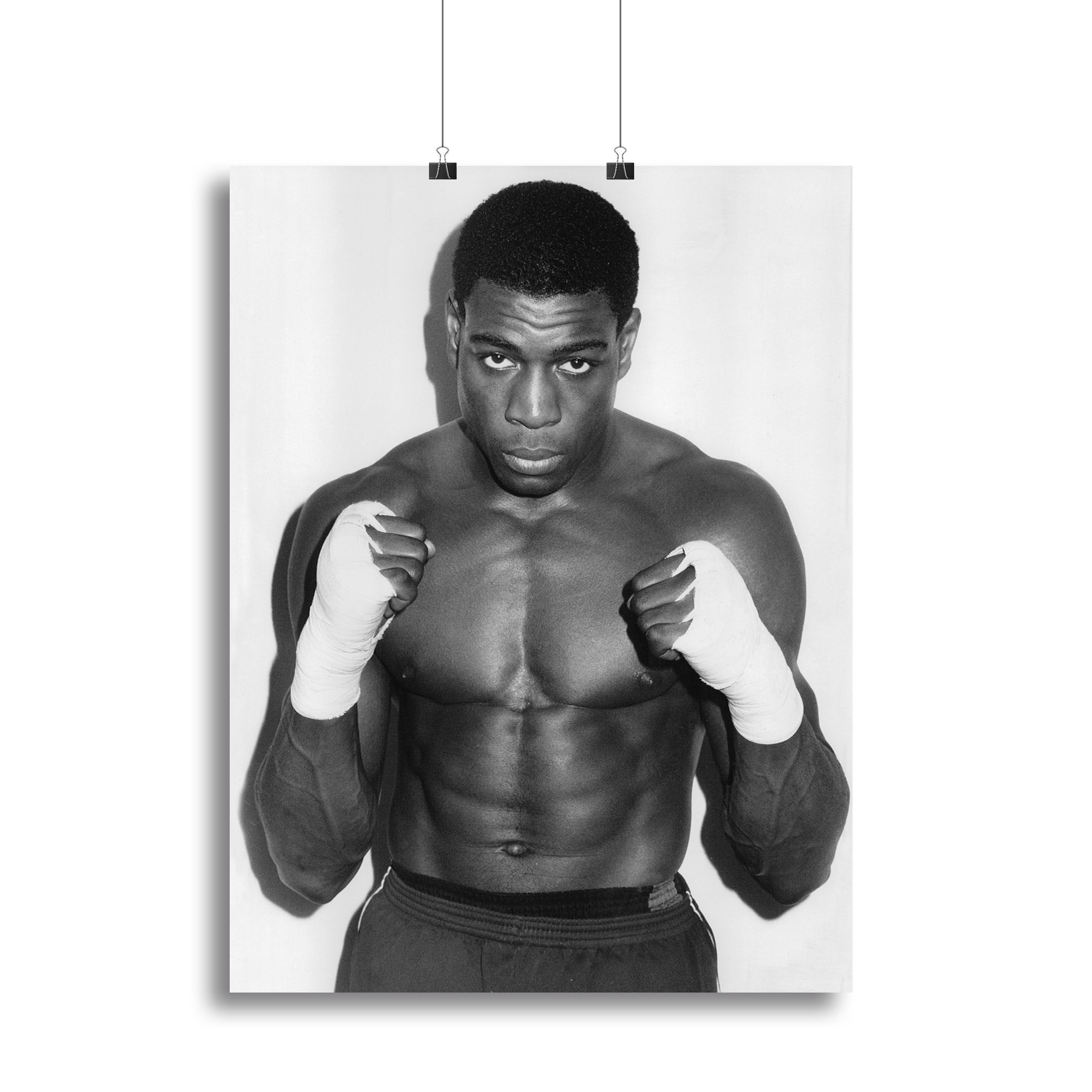 Frank Bruno in 1986 Canvas Print or Poster