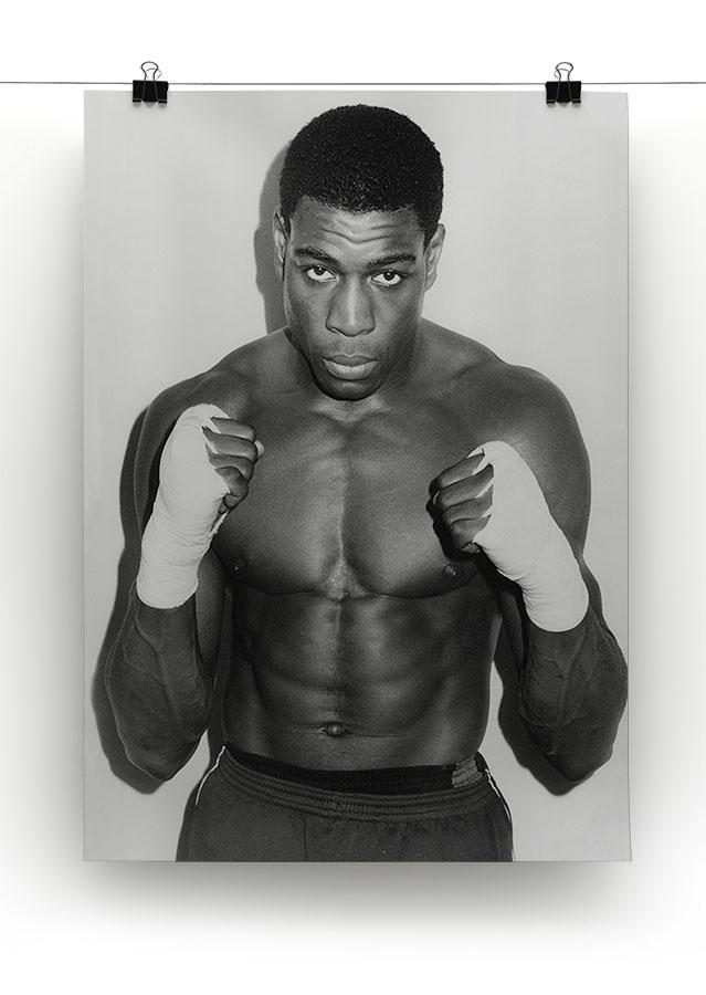 Frank Bruno in 1986 Canvas Print or Poster - Canvas Art Rocks - 2