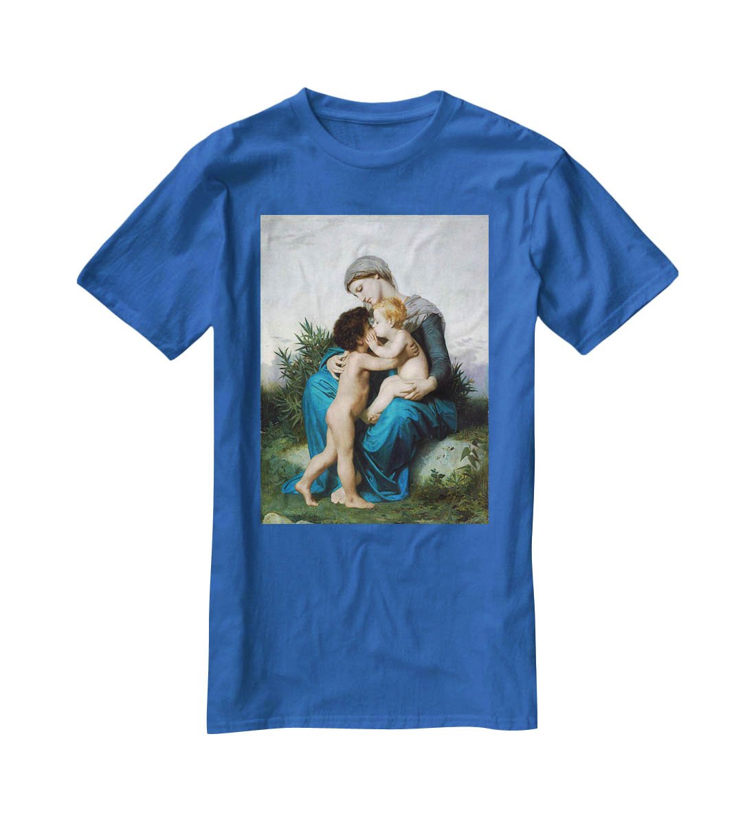 Fraternal Love By Bouguereau T-Shirt - Canvas Art Rocks - 2